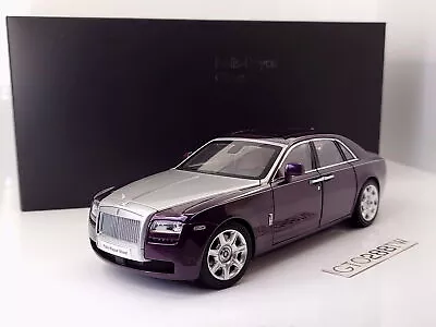 Kyosho Hi-End 1:18 Scale Rolls-Royce Ghost SWB(Twilight Purple/ Silver) 08802TPS • $248