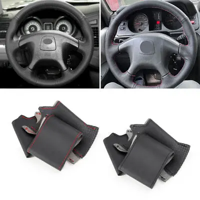 Sewing Leather Steering Wheel Cover For Mitsubishi L200 Pajero Pinin Space Gear • $10.88