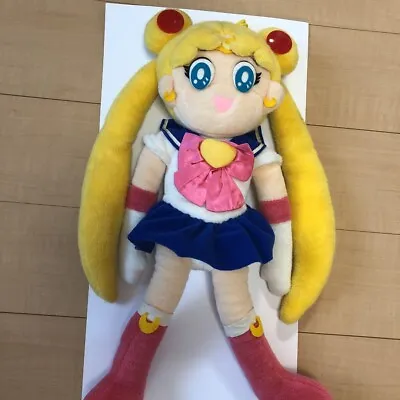 BANDAI Sailor Moon Plush Large Tsukino Usagi Toy Vintage Rare Size 80cm Used • $108.38
