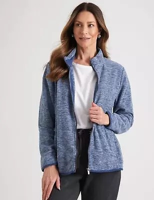 $33.04 • Buy Millers Long Sleeve Microfleece Zip Jacket Womens