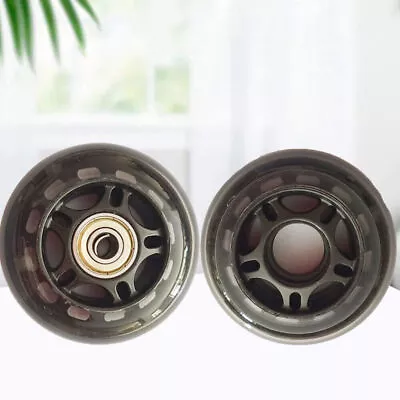 2X MICRO MAXI SCOOTER REPLACEMENT REAR WHEELS - Incl Rubber Sealed Bearings New • £8.99