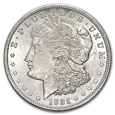 1921 Morgan Silver Dollar BU (Roll Of 20 Coins) • $742.03