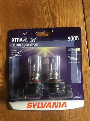 Sylvania XTRA VISION 9005 Bulbs Lamps Pack Of 2 • $19.99