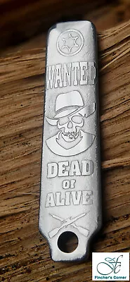 Wanted Dead Or Alive Skull  98 Mauser Floor Plate   Best Men's Gift • $81.49