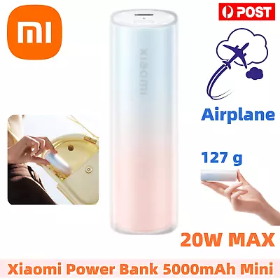 Xiaomi Power Bank 20W 5000mAh Portable Mini Fast Charging Battery Phone Charger • $53.36