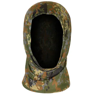 MFH Neck Gaiter Loop Scarf Headwear Balaclava Wristband Face Mask Flecktarn Camo • £6.95