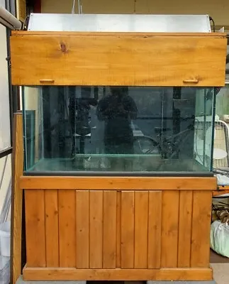 120 Gal Reef Tank/Wood Stand/Canopy/570 Watts Lighting/Pump/Skimmer/Sump • $1300