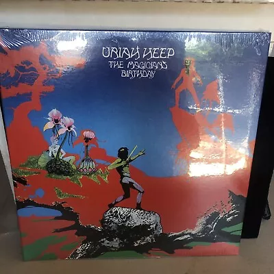 Uriah Heep – The Magician's Birthday LP Vinyl SEALED RARE WAX CATHEDRAL MELT 007 • $69.99