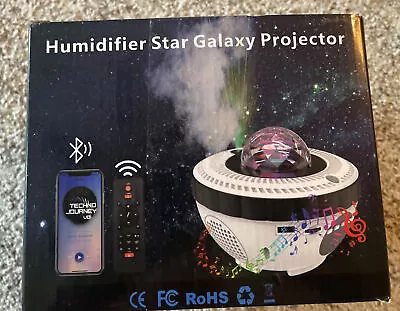 Humidifier Star Galaxy Projector Bluetooth Plays Music Stars • $18.99