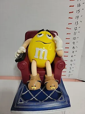 M&M Vintage Yellow M And M Collectable Armchair Candy Dispenser  • $18.99