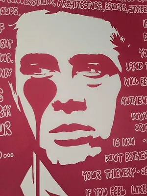 £110 • Buy Pure Evil - Nothing Is Original - (James Dean) Signed And Numbered Print 