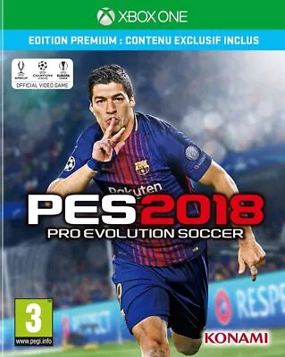 PES 2018 Pro Evolution Soccer Edition Premium (Microsoft Xbox One) (US IMPORT) • $28.72