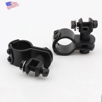 $25.99 • Buy Foot Pegs Clamps For Harley-Davidson V-Rod Fat Boy Street Glide 2018