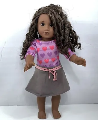 American Girl Truly Me Doll #46 Gabriela Medium Skin Curly Brown Hair Retired • $68.50