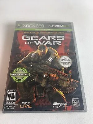 Gears Of War - Two Disc Platinum Hits Edition Microsoft Xbox 360 2008 • $29.99