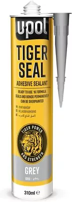 £8.49 • Buy U-POL TIGER SEAL GREY, PU SEALER ADHESIVE SEALANT TRIM GLUE, TIG/GG 310ml