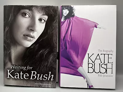 Kate Bush The Biography Rob Jovanovic & Waiting For Mendelssohn Hardcover Bundle • £10