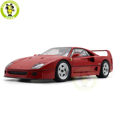 1/12 Ferrari F40 1987 Norev 127900 Red Diecast Model Toy Car Gifts For Father • £149.90