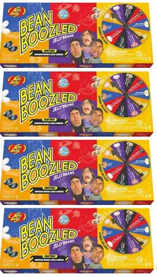 907636 4x 100g Box Jelly Belly Bean Boozled Jelly Beans 6th Edition Spinner Game • $59.96