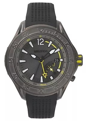 Nautica Men's Analogue Quartz Watch With Silicone Strap NAPBRW003 • £148.12