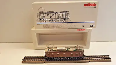 Marklin # 3351 Electric Locomotive Brown # 10438 Delta/Digital Version In Box. • $195