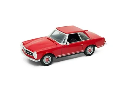 1963 Mercedes Benz 230SL Coupe Red  NEX Models  1:24 Scale Model Welly- 24093RD~ • $19.95