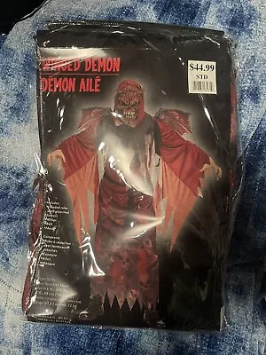 Winged Demon Adult Costume Halloween Scary One Size Fits Most • $28