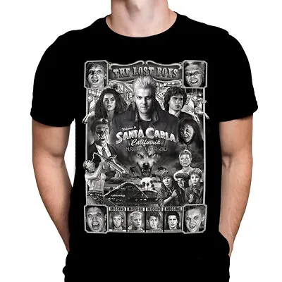 LOST BOYS SANTA CARLA - T-Shirt - Sizes S - 5XL - Vampires / 80's Horror / • £21.95