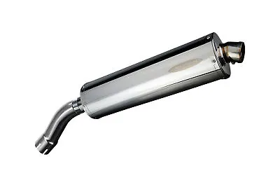 BMW F800R Delkevic Slip On Exhaust 18  Stainless Steel Oval Muffler Quiet 09-16 • $259.99