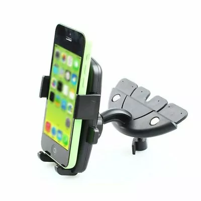 360° Car Mobile Phone Holder CD Slot Mount Stand For Apple IPhone 15 Samsung S23 • $16.47