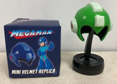 Mega Man Mini Helmet Replica Green Leaf Shield Megaman November 2014 Loot Crate • $4.99