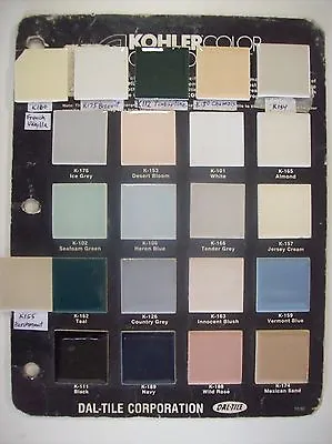 $18 • Buy Discontinued Dal Kohler Tile All Colors Daltile