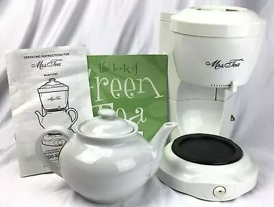 Mrs Tea For Two Mr Coffee Electric Hot Tea Maker HTM1 Original Ceramic Pot Lid • $43.99