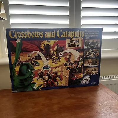 Crossbows And Catapults Board Game. Vintage. Action GT.  • £150