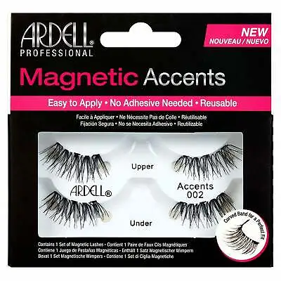 £9.95 • Buy Ardell Reusable Magnetic Eyelashes - Accents 002 (67954)