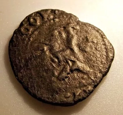 CYPRUS MEDIEVAL1300 / 1400s. AD CRUSADER  COIN / LION Of CYPRUS 17.47mm • $21