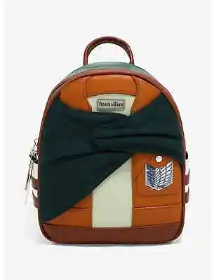 Attack On Titan Scout Cosplay Mini Backpack Bonus Coin Purse • $125.99