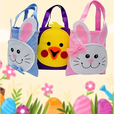 £4.94 • Buy 30cm Easter Bags Wd Handle, Non-Woven Tote Bags For Kids, Goodie Bags, Treat Bag