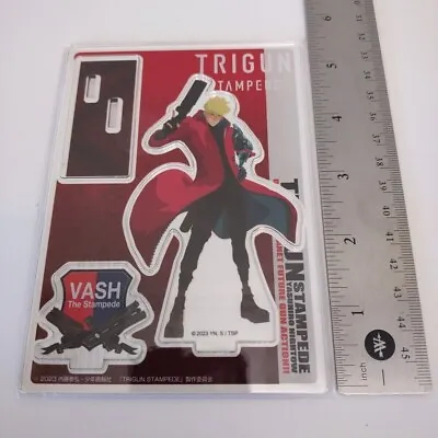 Trigun Stampede Vash The Stampede Acrylic Stand Figure Chugai Mining • $34.99