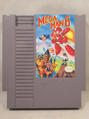 Mega Man 6 (Nintendo Entertainment System | NES) Authentic Cart ONLY • $64.99