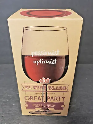 CI XL Wine Glass - 25 Oz Capacity For Entire Wine Bottle - Jumbo Wine Glass • $19.99