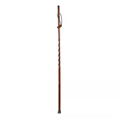 Brazos Twisted Trekker Red Oak Wood Walking Stick 55 Inch Height • $36.27