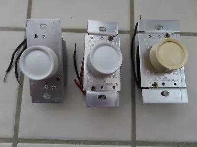 Rotary Light Dimmer Switches (3) – Preowned • $9.99