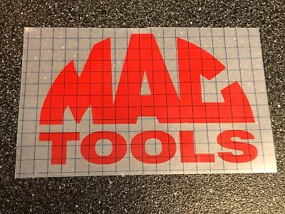 Mac Tools Logo Vinyl Sticker Decal  8  12  16   • $7.99