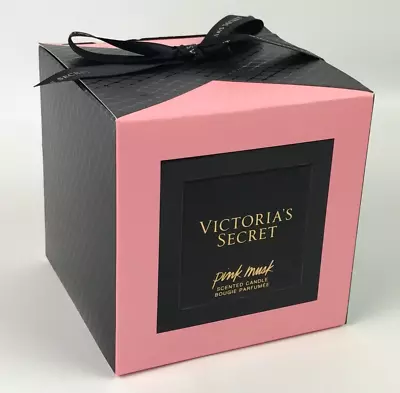 Victoria's Secret PINK MUSK 3-wick Scented Candle In Box 14.5 Oz *Limited Ed • $35.95
