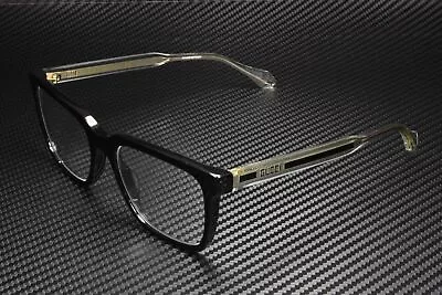 GUCCI GG0560O 005 Square Black Black Crystal Demo Lens 55 Mm Men's Eyeglasses • $177.98