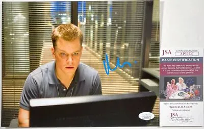 Matt Damon Signed The Departed 8x10 Photo B Autograph Colin JSA COA • $84.95