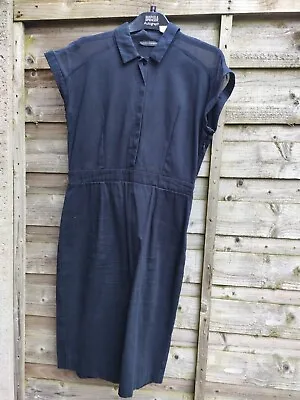 La Redoute Laura Clement Navy Dress Size 10 • £7