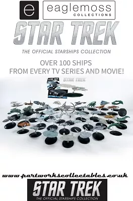 £9.95 • Buy Eaglemoss Star Trek Starships Collection
