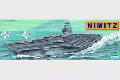 Trumpeter 1/500 Aircraft Carrier - U.S.CVN68 Nimitz Plastic Model Kit [05201] • $78.99